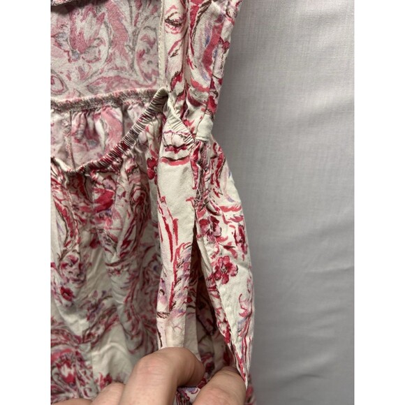 Ci Sono Romper Women’s Small Spaghetti Strap Floral Paisley Open Back Pockets - Picture 7 of 7